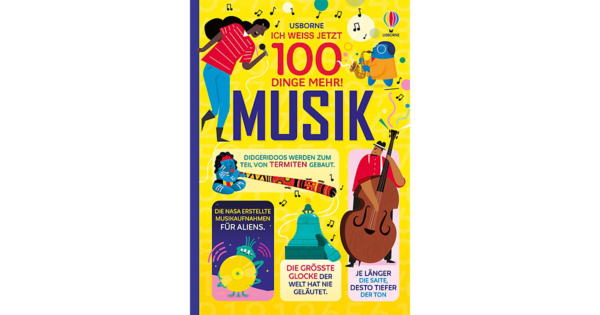 Buch - Ich weiß jetzt 100 Dinge mehr! Musik Buch - Ich weiß jetzt 100 Dinge mehr! Musik von Usborne Verlag
