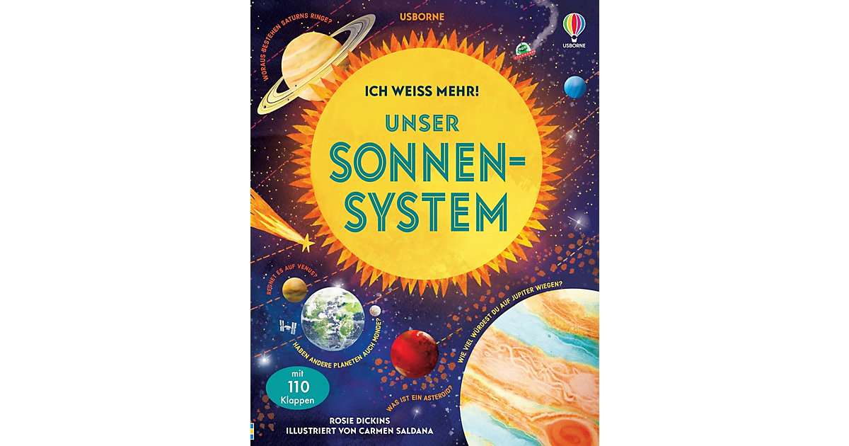 Buch - Ich weiß mehr! Unser Sonnensystem Buch - Ich weiß mehr! Unser Sonnensystem von Usborne Verlag