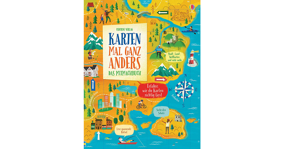 Buch - Karten mal ganz anders Buch - Karten mal ganz anders von Usborne Verlag