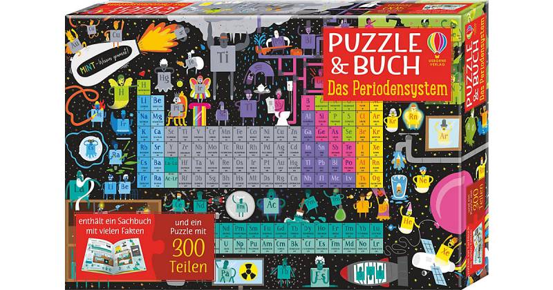 Buch - MINT - Wissen gewinnt! Puzzle und Buch: Das Periodensystem von Usborne Verlag