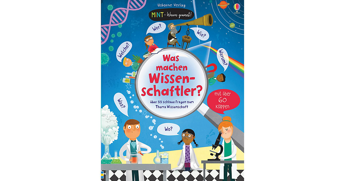 Buch - MINT - Wissen gewinnt! Was machen Wissenschaftler? Buch - MINT - Wissen gewinnt! Was machen Wissenschaftler? von Usborne Verlag