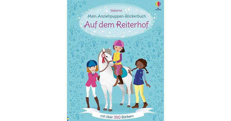 Buch - Mein Anziehpuppen-Stickerbuch: Auf dem Reiterhof von Usborne Verlag