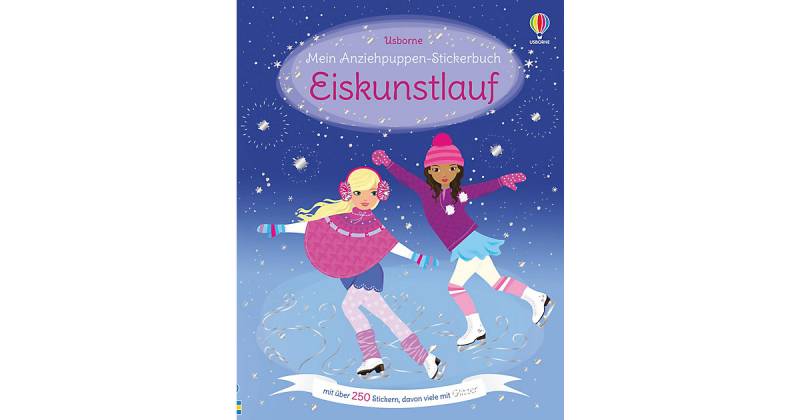 Buch - Mein Anziehpuppen-Stickerbuch: Eiskunstlauf von Usborne Verlag