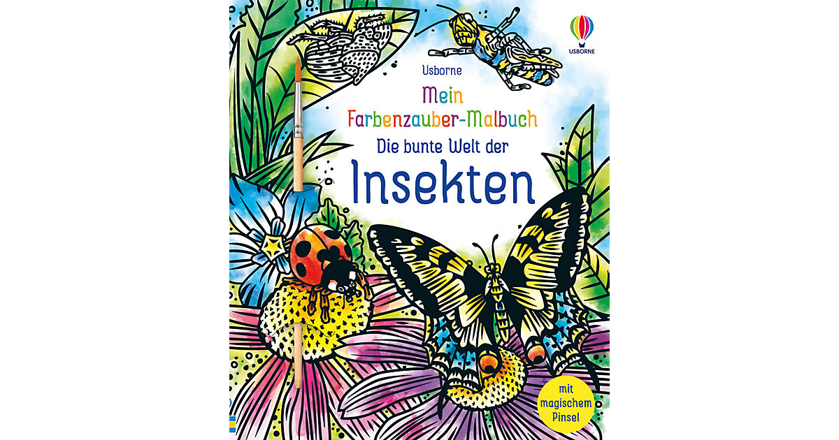 Buch - Mein Farbenzauber-Malbuch: Die bunte Welt der Insekten Buch - Mein Farbenzauber-Malbuch: Die bunte Welt der Insekten von Usborne Verlag