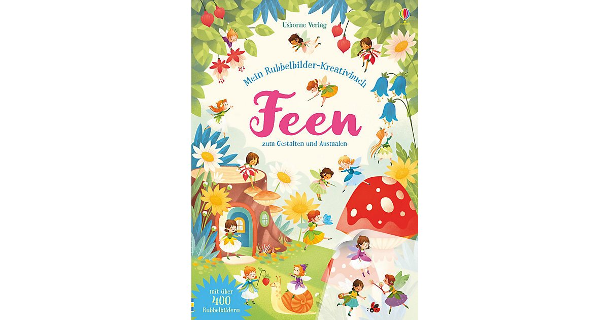 Buch - Mein Rubbelbilder-Kreativbuch: Feen Buch - Mein Rubbelbilder-Kreativbuch: Feen von Usborne Verlag
