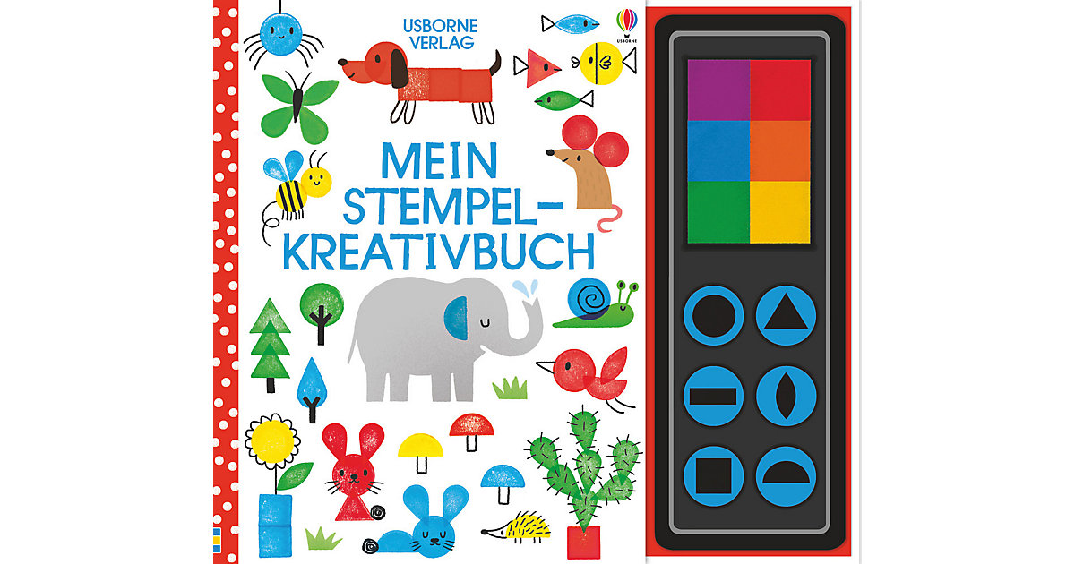 Buch - Mein Stempel-Kreativbuch Buch - Mein Stempel-Kreativbuch von Usborne Verlag
