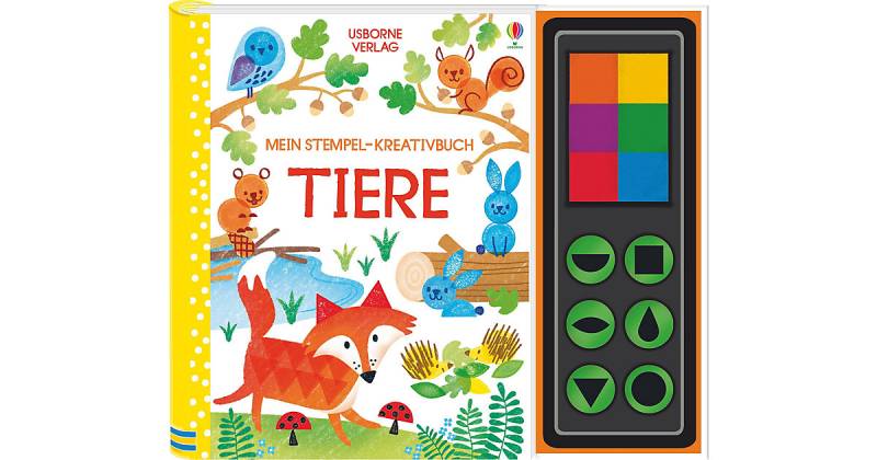 Buch - Mein Stempel-Kreativbuch: Tiere von Usborne Verlag
