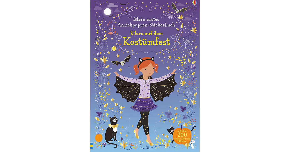 Buch - Mein erstes Anziehpuppen-Stickerbuch: Klara auf dem Kostümfest Buch - Mein erstes Anziehpuppen-Stickerbuch: Klara auf dem Kostümfest von Usborne Verlag