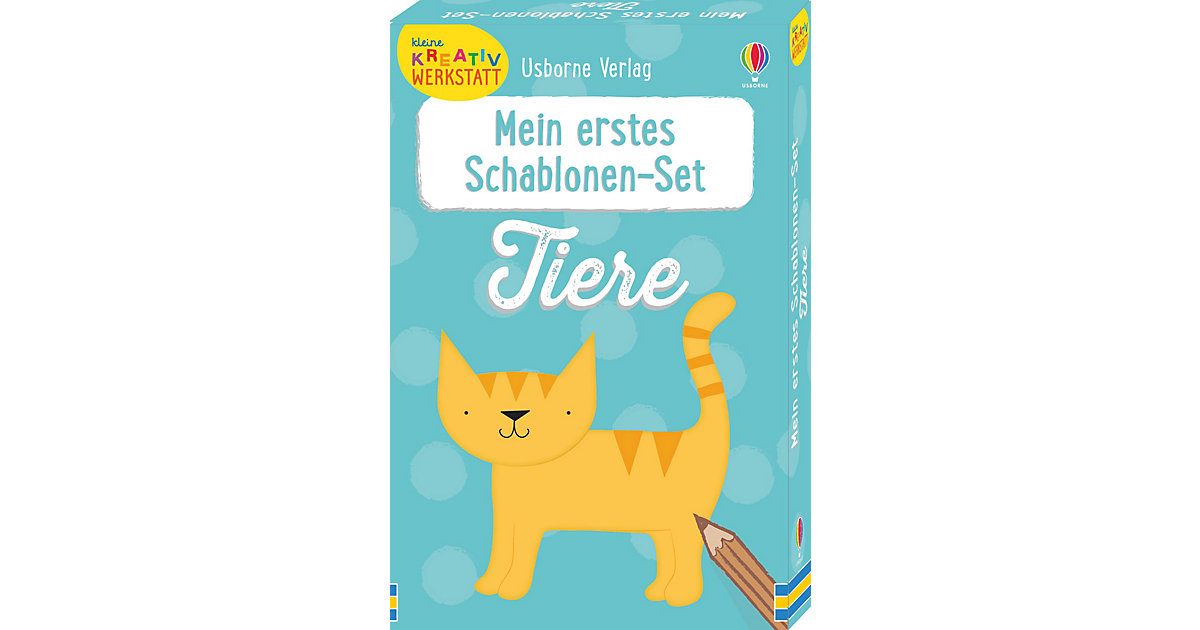 Buch - Mein erstes Schablonen-Set: Tiere Buch - Mein erstes Schablonen-Set: Tiere von Usborne Verlag