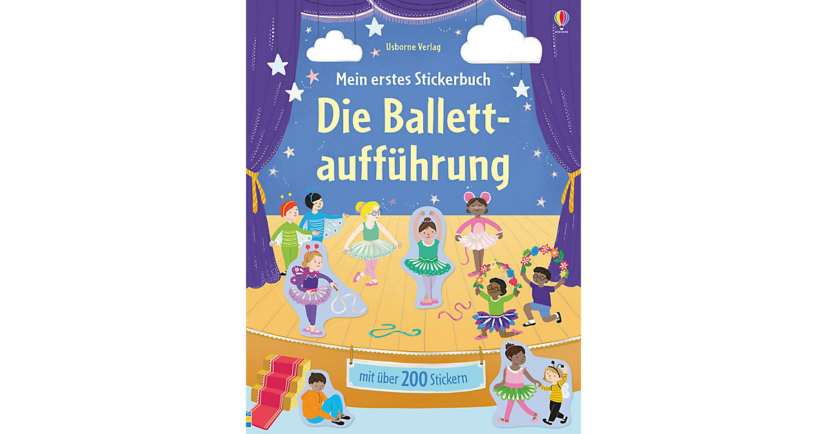 Buch - Mein erstes Stickerbuch: Die Ballettaufführung Buch - Mein erstes Stickerbuch: Die Ballettaufführung von Usborne Verlag