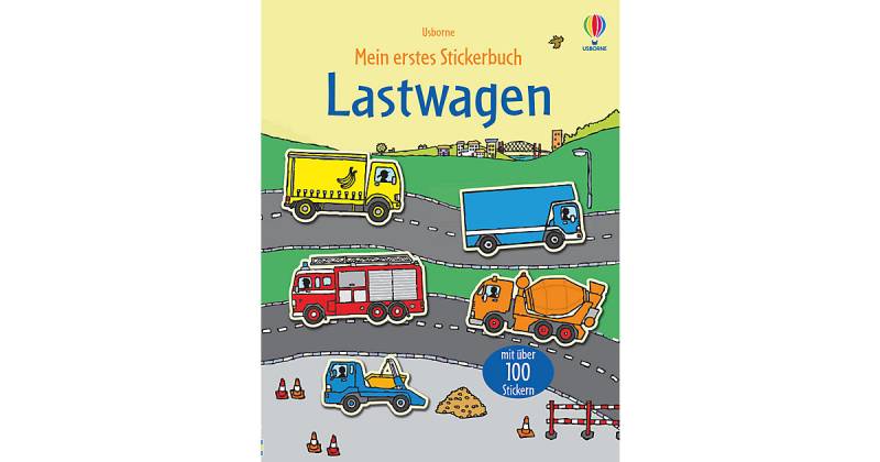Buch - Mein erstes Stickerbuch: Lastwagen von Usborne Verlag