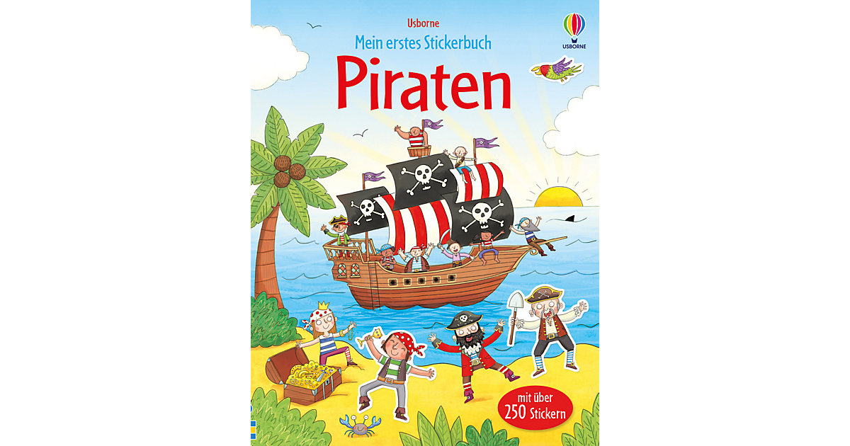 Buch - Mein erstes Stickerbuch: Piraten Buch - Mein erstes Stickerbuch: Piraten von Usborne Verlag