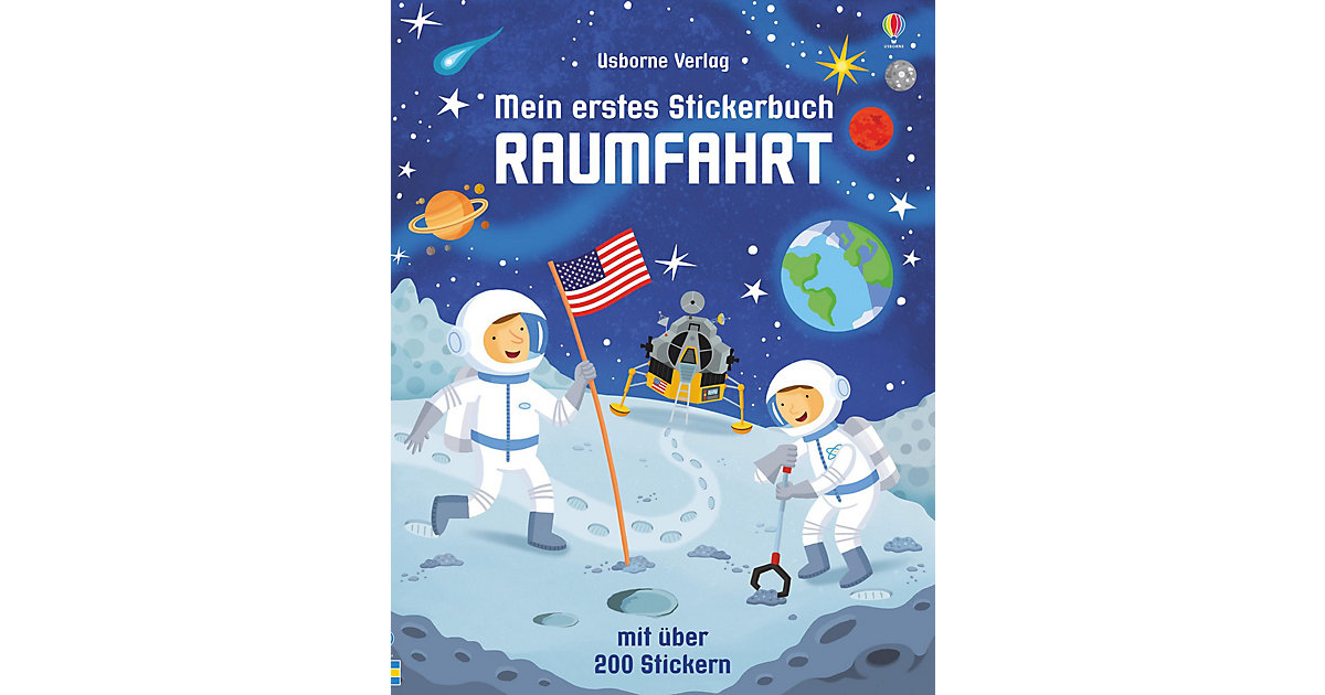 Buch - Mein erstes Stickerbuch: Raumfahrt Buch - Mein erstes Stickerbuch: Raumfahrt von Usborne Verlag