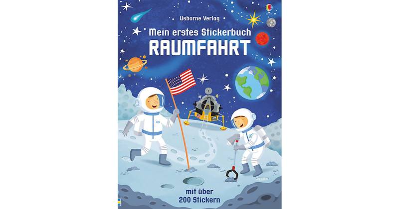 Buch - Mein erstes Stickerbuch: Raumfahrt von Usborne Verlag