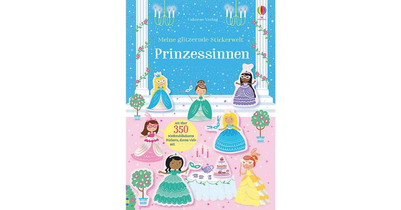 Buch - Meine glitzernde Stickerwelt: Prinzessinnen von Usborne Verlag