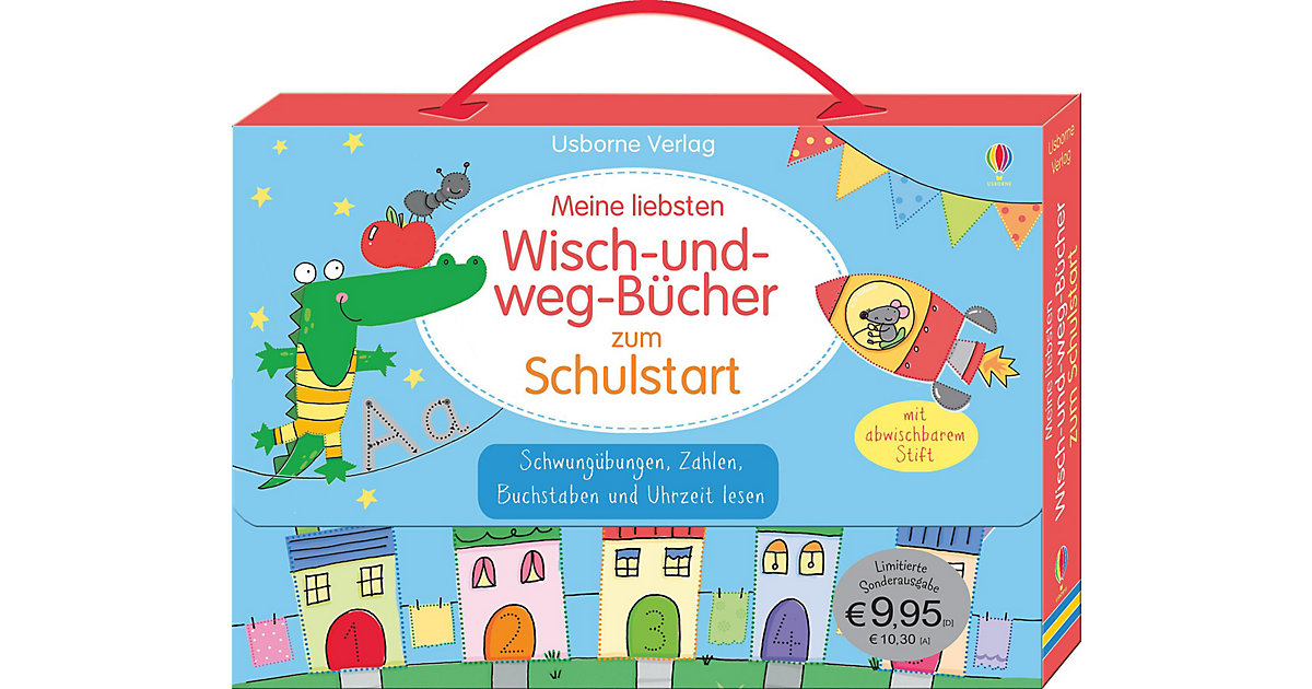 Buch - Meine liebsten Wisch-und-weg-Bücher zum Schulstart, 4 Bde. Buch - Meine liebsten Wisch-und-weg-Bücher zum Schulstart, 4 Bde. von Usborne Verlag