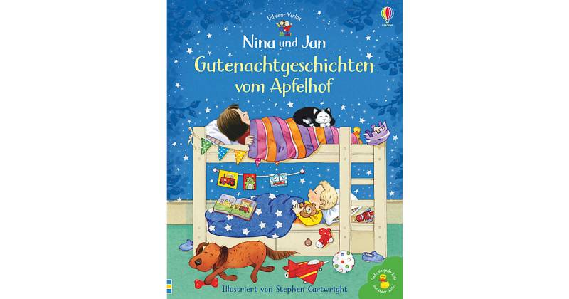 Buch - Nina und Jan - Gutenachtgeschichten vom Apfelhof von Usborne Verlag