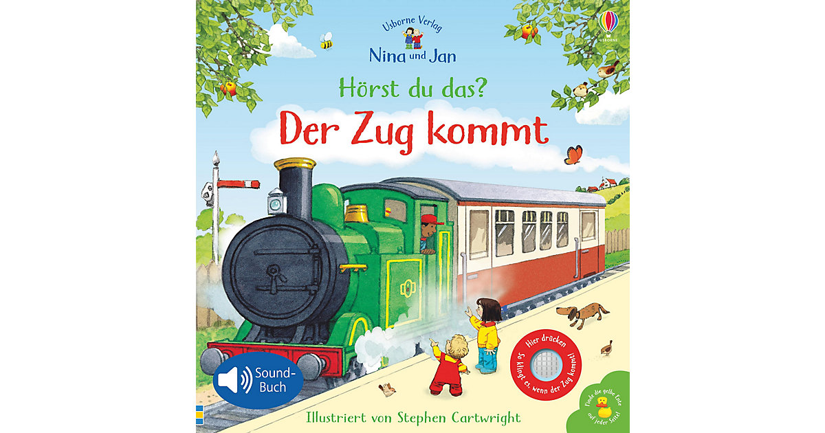 Buch - Nina und Jan - Hörst du das? Der Zug kommt Buch - Nina und Jan - Hörst du das? Der Zug kommt von Usborne Verlag