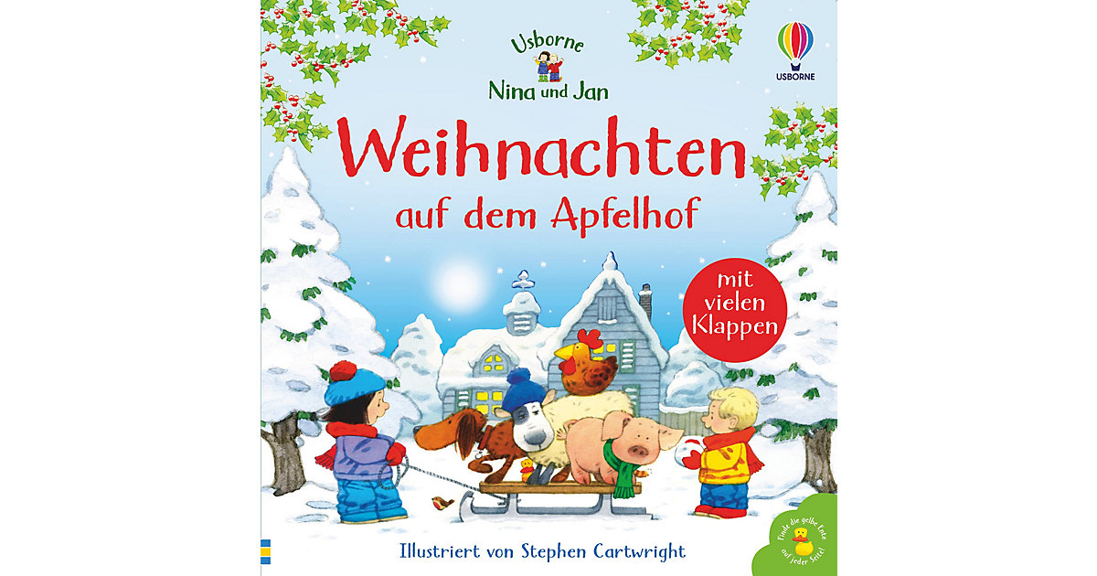 Buch - Nina und Jan: Weihnachten auf dem Apfelhof Buch - Nina und Jan: Weihnachten auf dem Apfelhof von Usborne Verlag