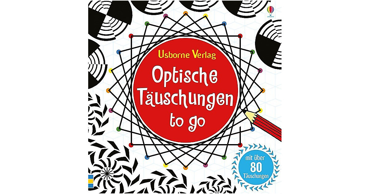 Buch - Optische Täuschungen to go Buch - Optische Täuschungen to go von Usborne Verlag