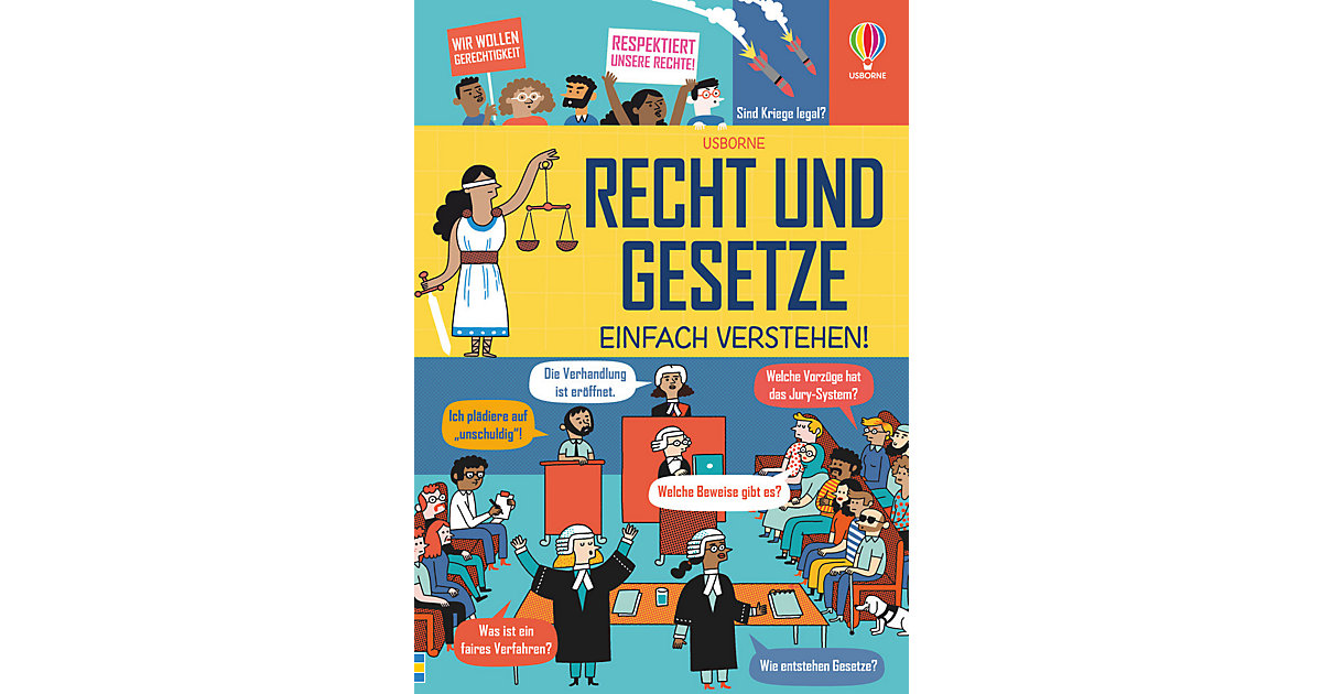 Buch - Recht und Gesetze - einfach verstehen! Buch - Recht und Gesetze - einfach verstehen! von Usborne Verlag