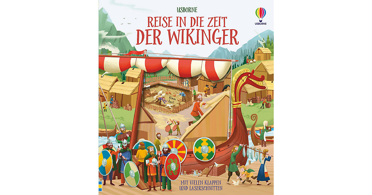 Buch - Reise in die Zeit der Wikinger von Usborne Verlag