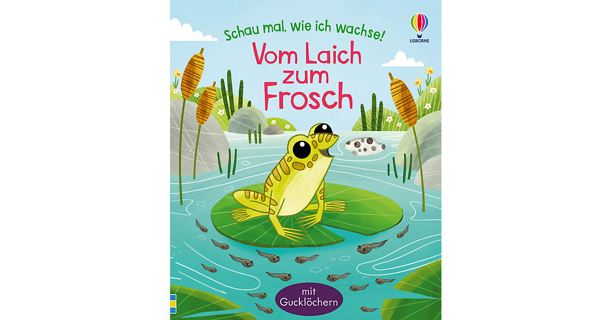 Buch - Schau mal, wie ich wachse! Vom Laich zum Frosch Buch - Schau mal, wie ich wachse! Vom Laich zum Frosch von Usborne Verlag