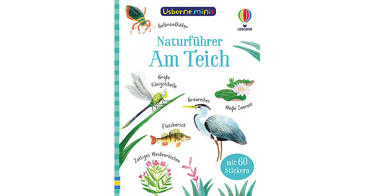 Buch - Usborne Minis Naturführer: Am Teich von Usborne Verlag