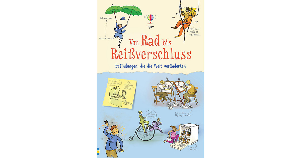 Buch - Von Rad bis Reißverschluss Buch - Von Rad bis Reißverschluss von Usborne Verlag
