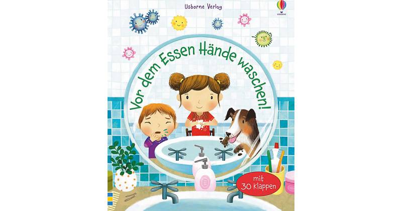Buch - Vor dem Essen Hände waschen! von Usborne Verlag