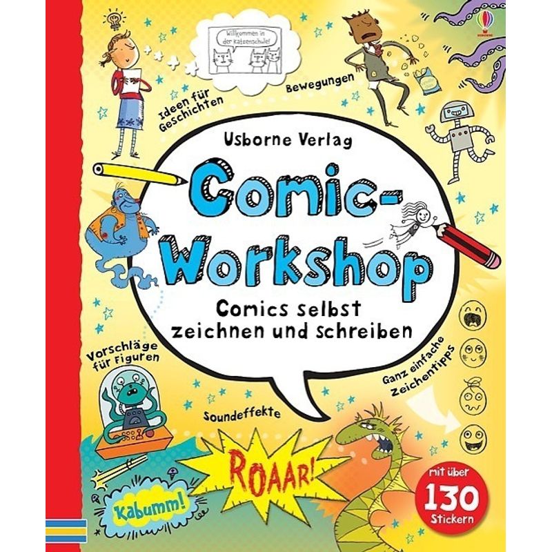 Schreibwerkstatt-Reihe / Comic Workshop von Usborne Verlag