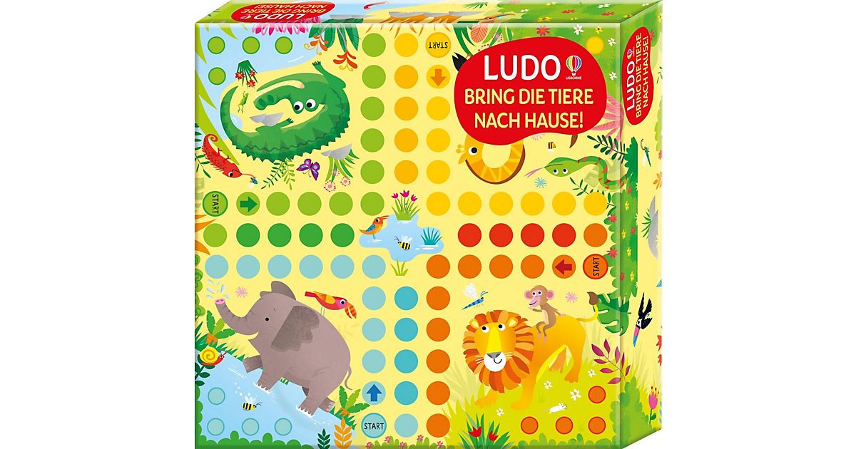 LUDO - Bring die Tiere nach Hause! LUDO - Bring die Tiere nach Hause! von Usborne Verlag
