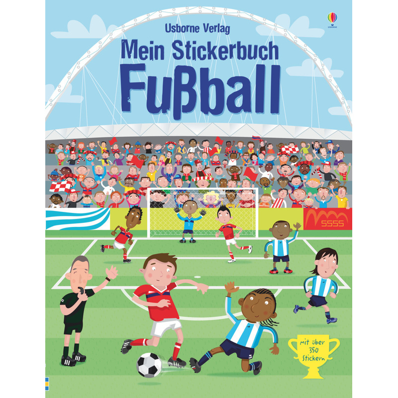Meine Stickerbücher / Mein Stickerbuch: Fußball von Usborne Verlag