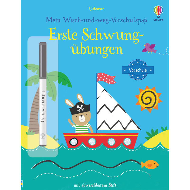Mein Wisch-und-weg-Vorschulspaß: Erste Schwungübungen von Usborne Verlag