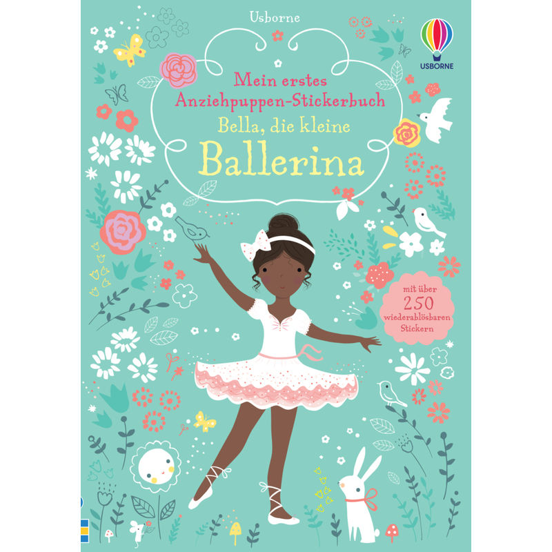 Mein erstes Anziehpuppen-Stickerbuch: Bella, die kleine Ballerina von Usborne Verlag