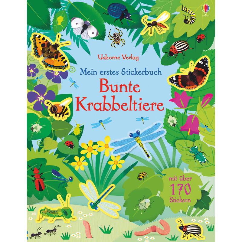 Mein erstes Stickerbuch - Bunte Krabbeltiere von Usborne Verlag