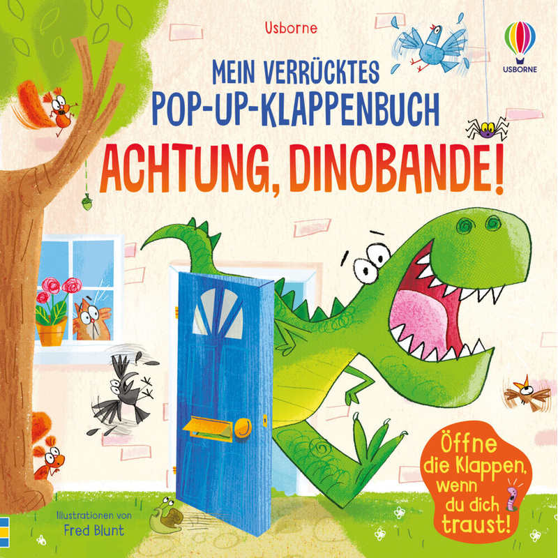Meine-verrückten-Pop-up-Klappenbücher / Mein verrücktes Pop-up-Klappenbuch: Achtung, Dinobande! von Usborne Verlag