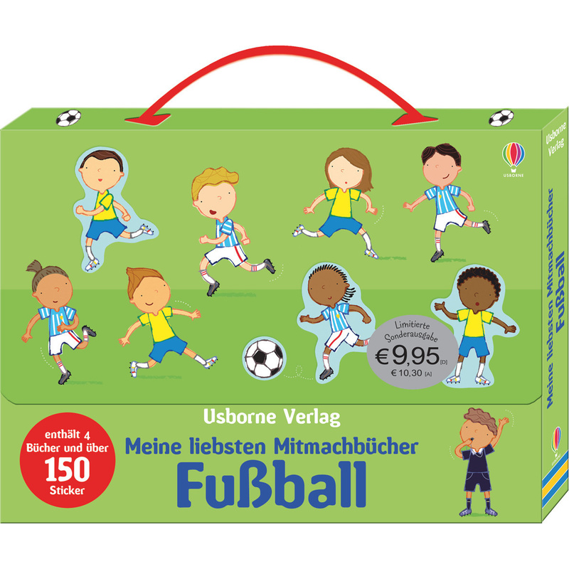 Meine liebsten Mitmachbücher: Fußball, 4 Bde. von Usborne Verlag