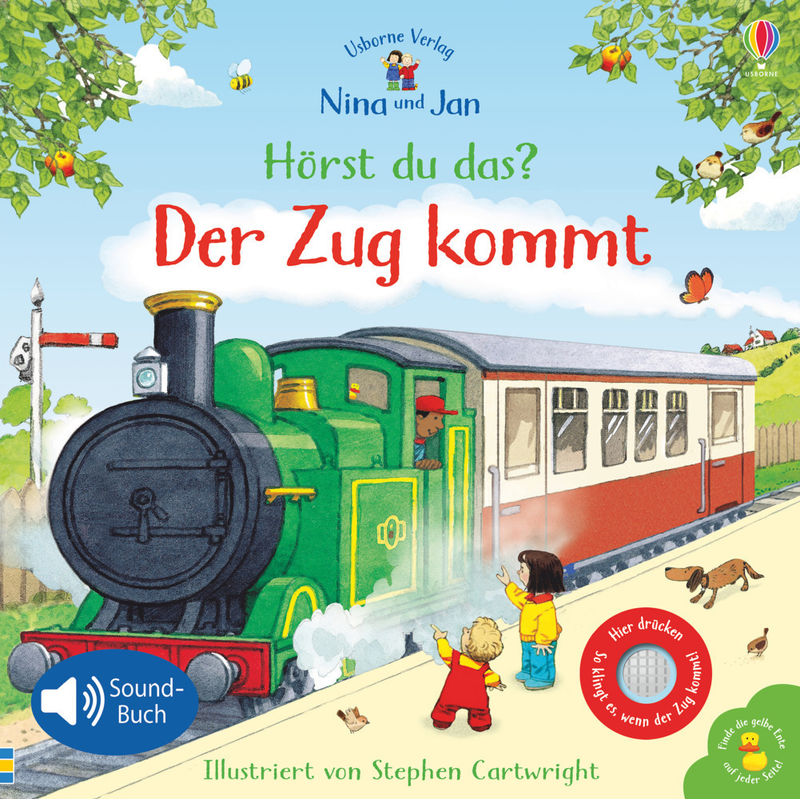 Nina und Jan - Hörst du das? Der Zug kommt, m. Soundeffekten von Usborne Verlag