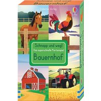 Schnapp und weg! Das superschnelle Kartenspiel: Bauernhof Schnapp und weg! Das superschnelle Kartenspiel: Bauernhof von Usborne Verlag