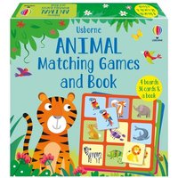 Animal Matching Games and Book Animal Matching Games and Book von Usborne