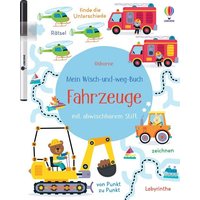 Mein Wisch-und-weg-Buch: Fahrzeuge von Usborne