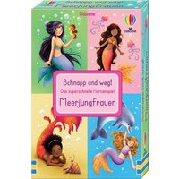 Schnapp und weg! Das superschnelle Kartenspiel: Meerjungfrauen von Usborne