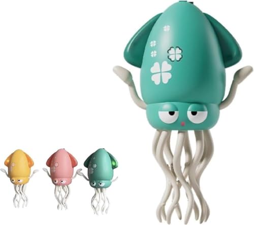 Usper Electric Dancing Octopus Toy, Magische Tanzende Krake Spielzeug Krake Kinder Elektrische PäDagogische Mit Led & Musik, Tanzendes Und Singendes Musikspielzeug FüR MäDchen Jungen (A Grün) von Usper
