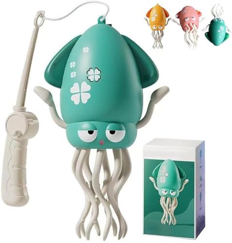 Usper Electric Dancing Octopus Toy, Magische Tanzende Krake Spielzeug Krake Kinder Elektrische PäDagogische Mit Led & Musik, Tanzendes Und Singendes Musikspielzeug FüR MäDchen Jungen (B Grün) von Usper