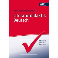Literaturdidaktik Deutsch von Utb GmbH