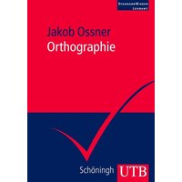 Orthographie von Utb GmbH