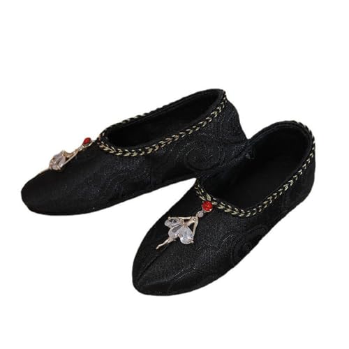 Uteruik BJD Puppe Flache Schuhe 1/3 60cm BJD Puppe SD Puppe Schwarze Schuhe Puppenzubehör Uteruik BJD Puppe Flache Schuhe 1/3 60cm BJD Puppe SD Puppe Schwarze Schuhe Puppenzubehör von Uteruik