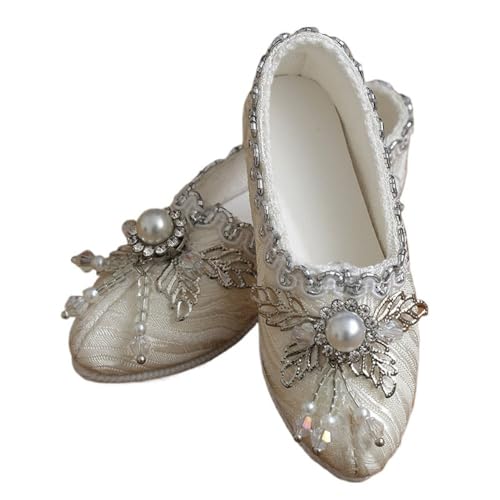 Uteruik BJD Puppe Flache Schuhe 1/3 60cm BJD Puppe SD Puppe Spitze Perlen Schuhe Puppenzubehör Uteruik BJD Puppe Flache Schuhe 1/3 60cm BJD Puppe SD Puppe Spitze Perlen Schuhe Puppenzubehör von Uteruik