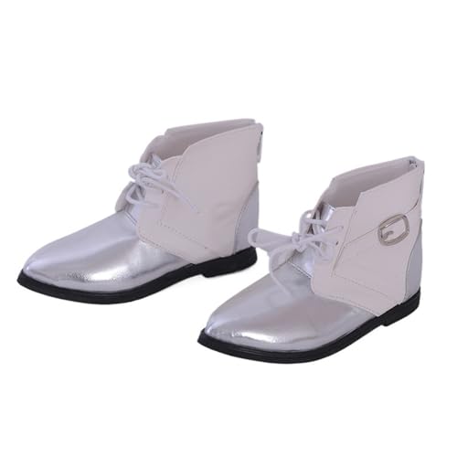 Uteruik BJD-Puppe Herren-Lederschuhe 1/3 60 cm BJD-Puppe Schnürschuhe Puppenzubehör (#C) von Uteruik